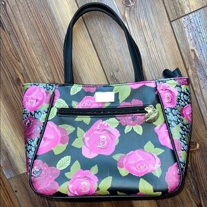 BETSEY JOHNSON Luv Betsey Rose | Floral Handbag 🌹